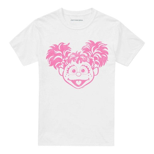 Front - Sesame Street Unisex Adult Abby Cadabby Mono T-Shirt