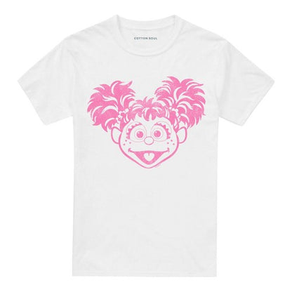 Front - Sesame Street Unisex Adult Abby Cadabby Mono T-Shirt