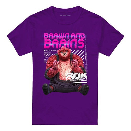 Front - Star Trek: Prodigy Unisex Adult Brawn And Brains Rok-Tahk T-Shirt