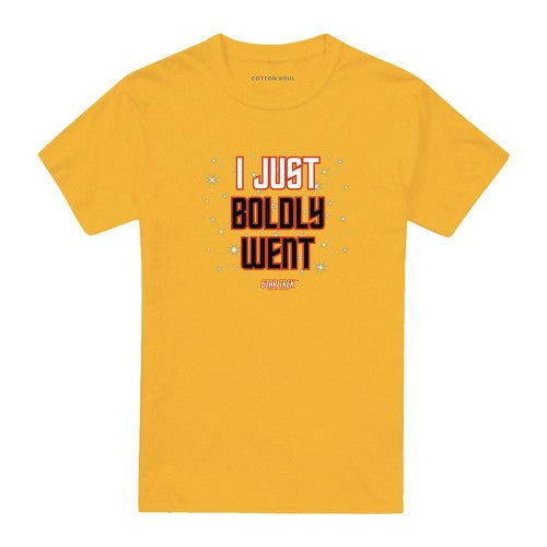 Front - Star Trek Unisex Adult I Just Boldly Went T-Shirt