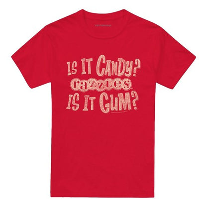 Front - Dubble Bubble Unisex Adult Razzles What Is This T-Shirt