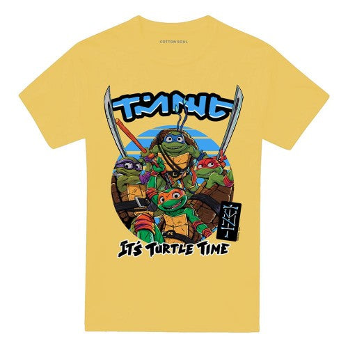 Front - Teenage Mutant Ninja Turtles: Mutant Mayhem Unisex Adult Sundown Group T-Shirt