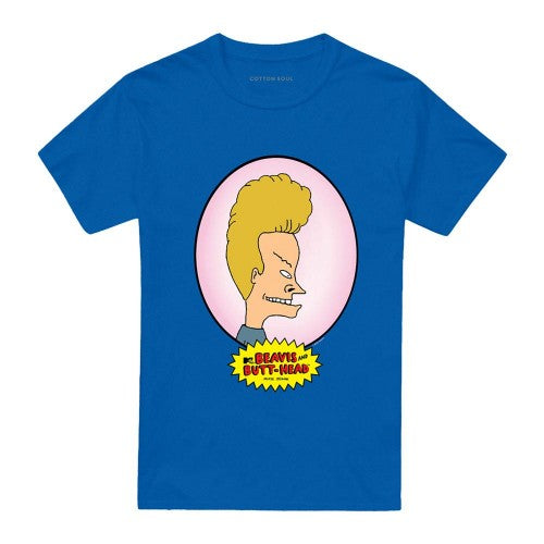Front - Beavis & Butthead Unisex Adult Portrait T-Shirt