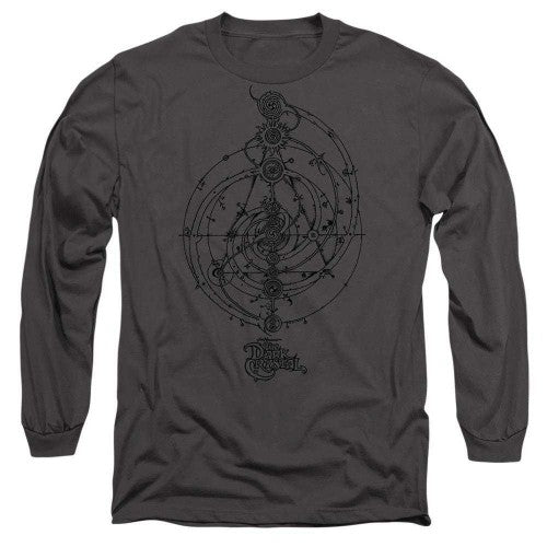 Front - Dark Crystal Unisex Adult Dream Spiral Long-Sleeved T-Shirt
