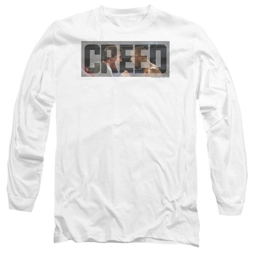 Front - Creed Unisex Adult Pep Talk Long-Sleeved T-Shirt