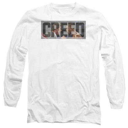 Front - Creed Unisex Adult Pep Talk Long-Sleeved T-Shirt