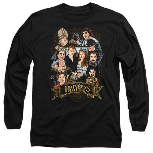 Front - The Princess Bride Unisex Adult Players Long-Sleeved T-Shirt