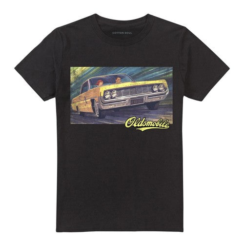 Front - Oldsmobile Unisex Adult Coupe Painting T-Shirt