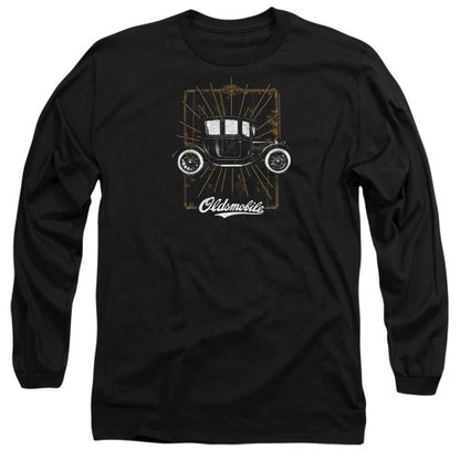 Front - Oldsmobile Unisex Adult 1912 Defender Long-Sleeved T-Shirt
