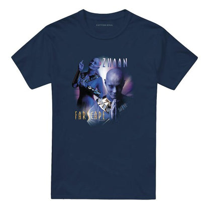 Front - Farscape Unisex Adult Zhaan T-Shirt