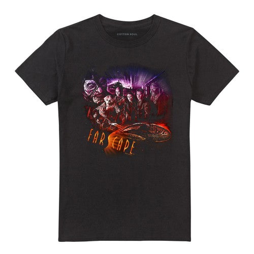 Front - Farscape Unisex Adult Graphic Collage T-Shirt