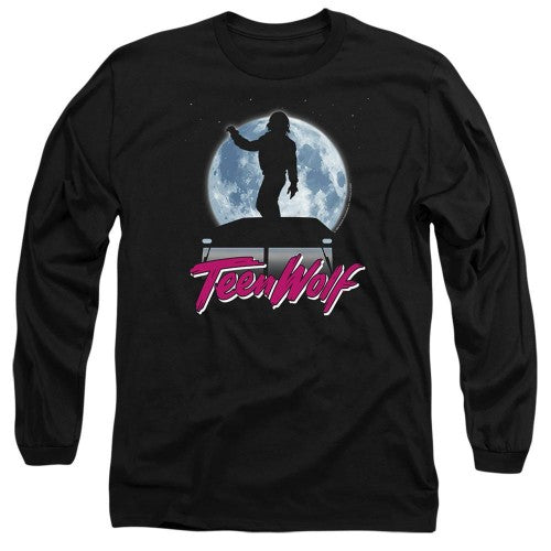 Front - Teen Wolf Unisex Adult Moonlight Surf Long-Sleeved T-Shirt