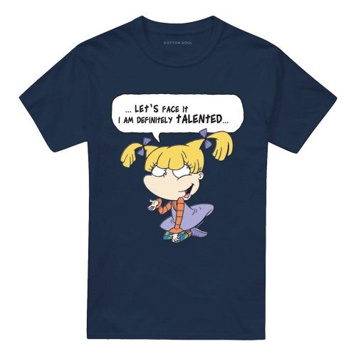 Front - Rugrats Unisex Adult I Am Definitely Talented Angelica T-Shirt
