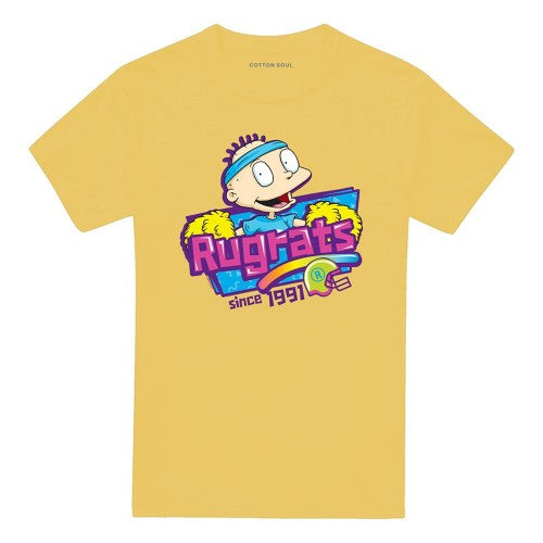 Front - Rugrats Unisex Adult Tommy Cheerleader T-Shirt