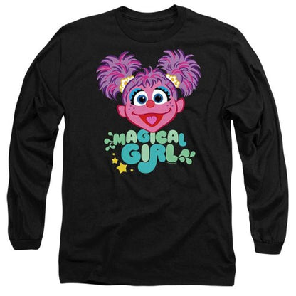 Front - Sesame Street Unisex Adult Magical Girl Abby Cadabby Long-Sleeved T-Shirt