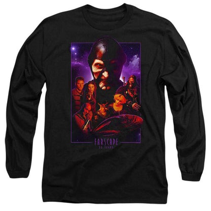 Front - Farscape Unisex Adult 20 Years Collage Long-Sleeved T-Shirt