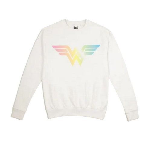 Front - Wonder Woman Womens/Ladies Gradient Logo Sweatshirt
