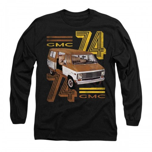 Front - GMC Unisex Adult 74 Long-Sleeved T-Shirt