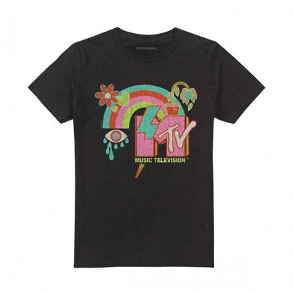 Front - MTV Unisex Adult Flower Pot T-Shirt