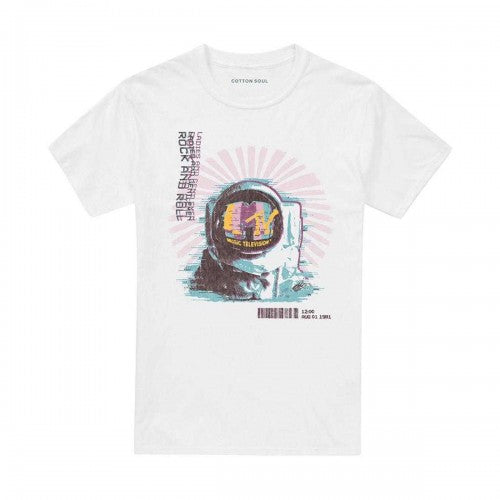 Front - MTV Unisex Adult Ladies And Gentlemen Spaceman T-Shirt