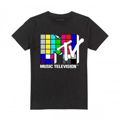 Front - MTV Unisex Adult Rubik´s Cube Logo T-Shirt