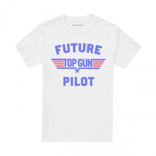 Front - Top Gun Unisex Adult Future Top Gun Pilot T-Shirt