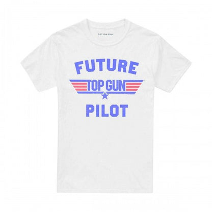 Front - Top Gun Unisex Adult Future Top Gun Pilot T-Shirt