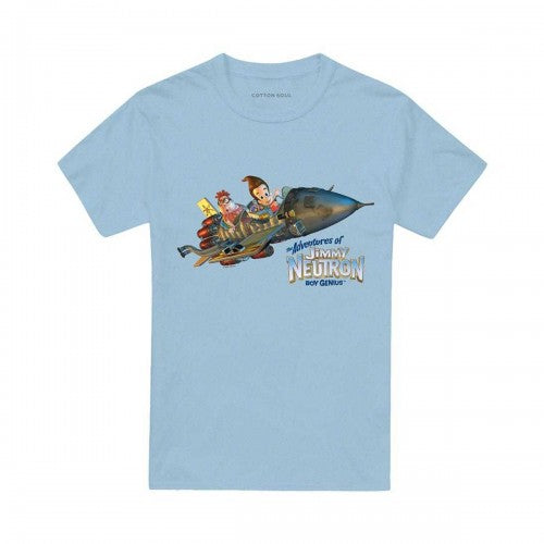 Front - Jimmy Neutron Unisex Adult Jimmy Rocket T-Shirt