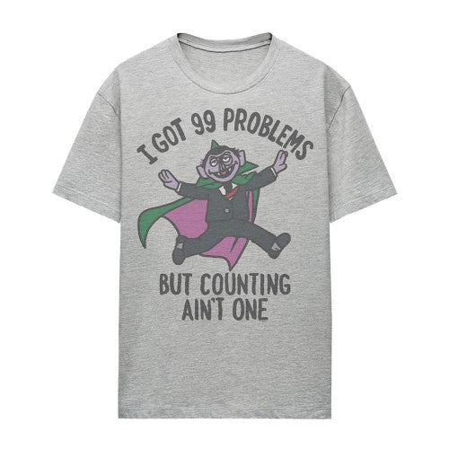 Front - Sesame Street Womens/Ladies I Got 99 Problems T-Shirt