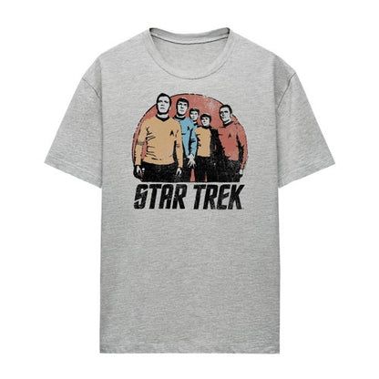 Front - Star Trek Womens/Ladies Landing Party T-Shirt