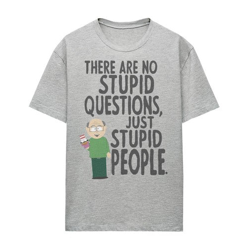 Front - South Park Womens/Ladies Mr Garrison Heathered T-Shirt