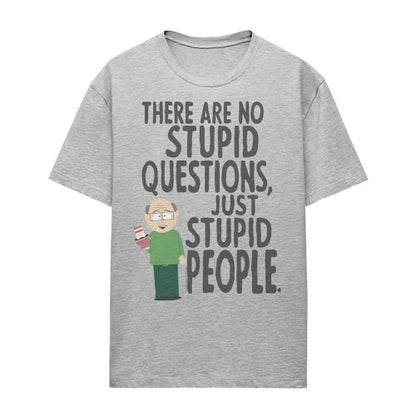Front - South Park Womens/Ladies Mr Garrison Heathered T-Shirt
