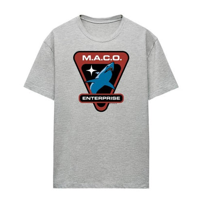 Front - Star Trek Womens/Ladies MACO Patch T-Shirt