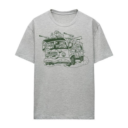 Front - Teenage Mutant Ninja Turtles Womens/Ladies Radical Wagon T-Shirt