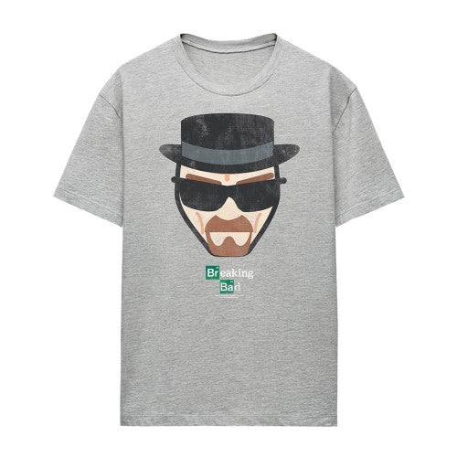 Front - Breaking Bad Womens/Ladies Heisenberg Face T-Shirt
