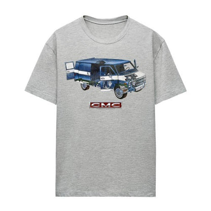 Front - GMC Womens/Ladies Van T-Shirt