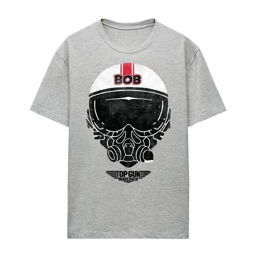 Front - Top Gun Womens/Ladies Bob Helmet T-Shirt