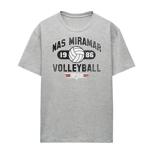 Front - Top Gun Womens/Ladies Nas Miramar Volleyball T-Shirt