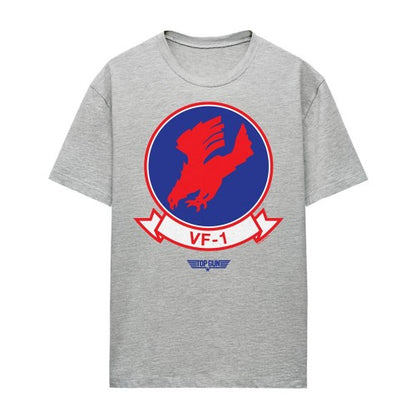 Front - Top Gun Womens/Ladies VF1 Logo T-Shirt