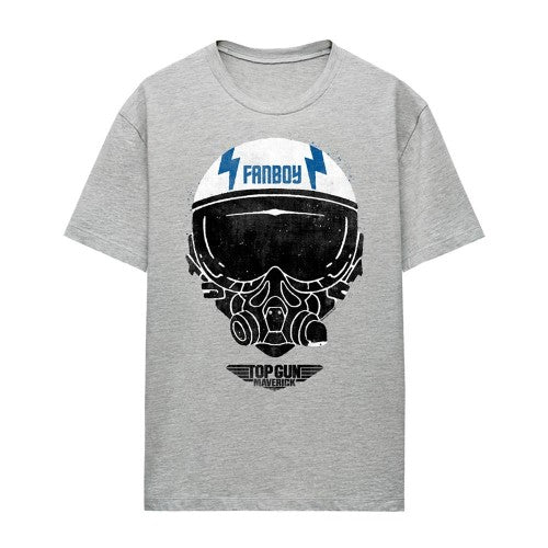 Front - Top Gun Womens/Ladies Fanboy Helmet T-Shirt