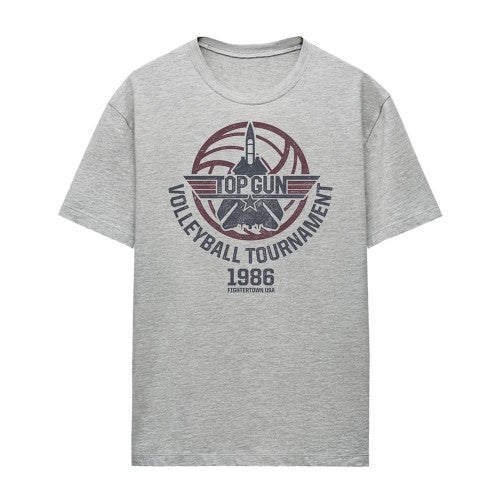 Front - Top Gun Womens/Ladies Volleyball Tournament 1986 T-Shirt