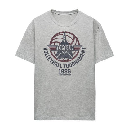 Front - Top Gun Womens/Ladies Volleyball Tournament 1986 T-Shirt