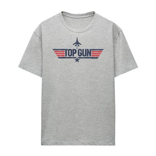 Front - Top Gun Womens/Ladies Logo T-Shirt