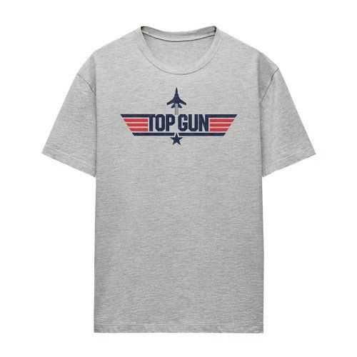Front - Top Gun Womens/Ladies Logo T-Shirt