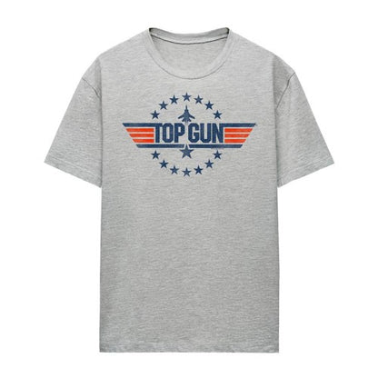 Front - Top Gun Womens/Ladies Star Logo T-Shirt
