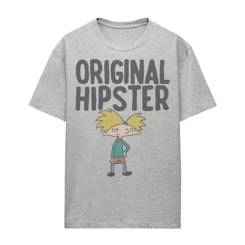 Front - Hey Arnold! Womens/Ladies Original Hipster Arnold T-Shirt