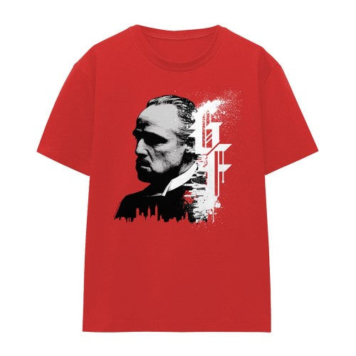 Front - The Godfather Womens/Ladies Spray T-Shirt