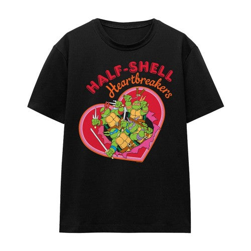 Front - Teenage Mutant Ninja Turtles Womens/Ladies Valentine´S Heartbreakers T-Shirt