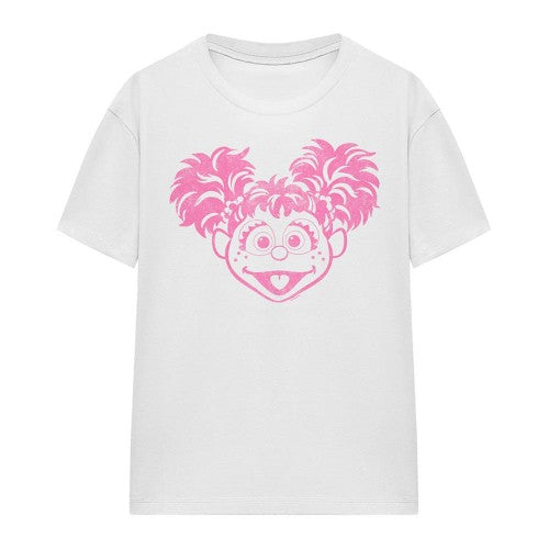Front - Sesame Street Womens/Ladies Abby Cadabby Mono T-Shirt