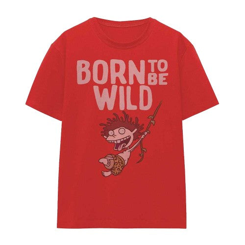 Front - The Wild Thornberrys Womens/Ladies Born To Be Wild Donnie T-Shirt